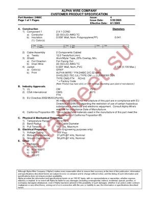 2460C SL001 datasheet  